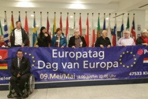 Op bezoek bij het Europees parlement in Brussel