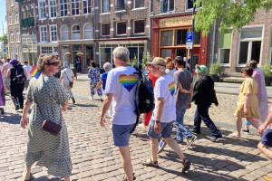 1e Pride Walk in Zutphen: de PvdA liep natuurlijk mee!